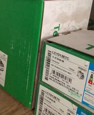 LC1D12E7C Contactorsr ， Brand New With Box，fast Shipping，free Shipping • $50.60