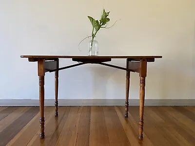 $199 • Buy Antique Seamstress/Sewing Table: Ideal Coffee Table, Wooden, Portable, Folding