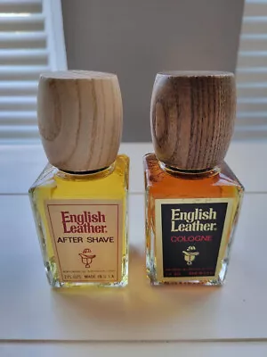 English Leather 2 Fl Oz Cologne And Aftershave Vintage  • $30