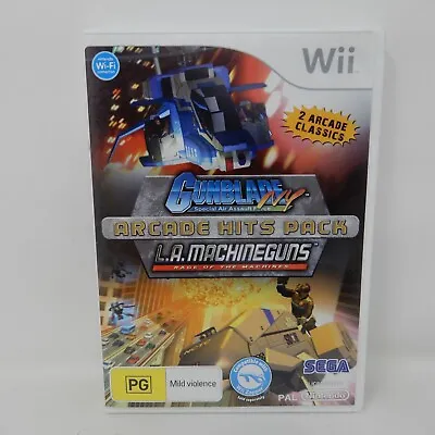 Gunblade NY & LA Machineguns - Nintendo Wii - PAL - Complete With Manual • $48.92