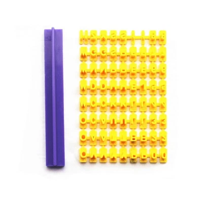 £4.46 • Buy Cookie Embosser Home Kitchen Number Sugarcraft Tool Alphabet Letter Cutter