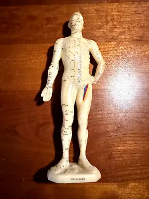 Acupuncture Doll Shows Human Body Pressure Points And Meridians RARE Rubber! • $39