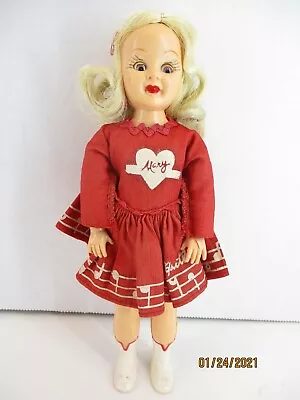 Ideal Blonde Mary Hartline 1950's Doll Hard Plastic Sleep Eyes Item • $11