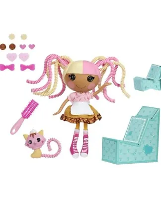 Lalaloopsy Silly Hair Scoops Waffle Cone With Pet Cat Birthday Present • £23