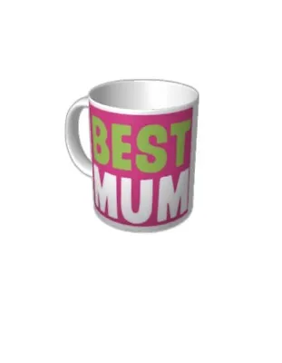 Best Mum Coffee Mug Tea Cup Mothers Day Gift 375 Ml Boxed • $19.95
