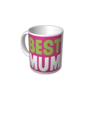 Best Mum Coffee Mug Tea Cup Mothers Day Gift 375 Ml Boxed • $19.95