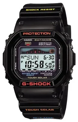 CASIO G-SHOCK G-LIDE GWX-5600-1JF Tough Solar Radio Watch Tide Graph Japan • $270.61