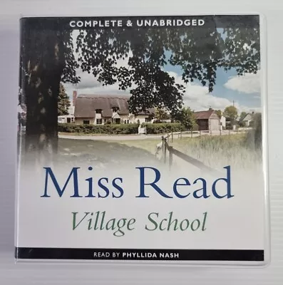 Miss Read Village School Audio Book CD X 6 Chivers Complete Unabridged  • $19.37