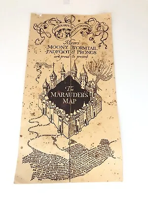 Harry Potter Marauder’s Map From The Official Warner Bros Studio Tour Replica • £13.99