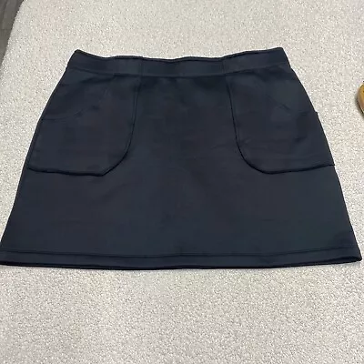 $9.75 • Buy Athleta Womens Black Pockets Elastic Waist Tennis Golf Mini Skirt 1X Athleisure