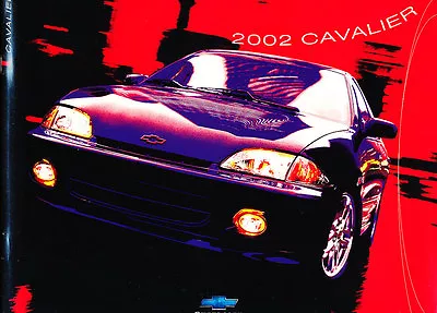 2002 Chevrolet Cavalier And Z24 24-page Original Canada Sales Brochure Catalog • $11.96