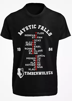 The Vampire Diaries Inspired T Shirt - Mystic Falls Salvatore. Xmas Gift Ideas • £9.99