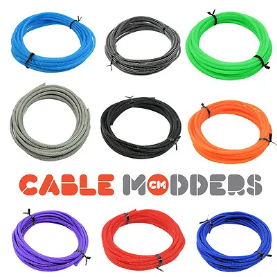 Cable Modders U-HD Expandable Braid Sleeving - 11 Colours - All Sizes • £2.29