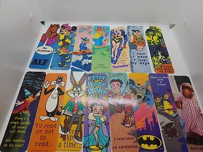 80s Vintage Bookmark Lot 15. ALFDC COMICS MICKEYBETTY BOOP DONALD DUCKMORE. • $49