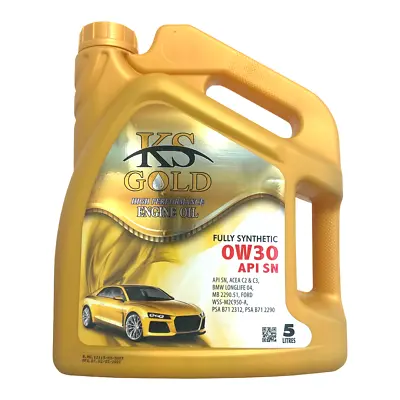 £23.07 • Buy KS GOLD 5L 0w30 Fully Synthetic Engine Oil C2/C3