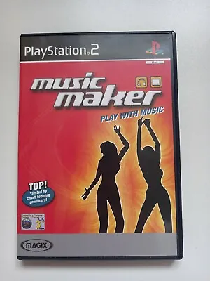 MAGIX Music Maker Sony Playstation 2 PS2 PAL Great Condition!!! • £4.78