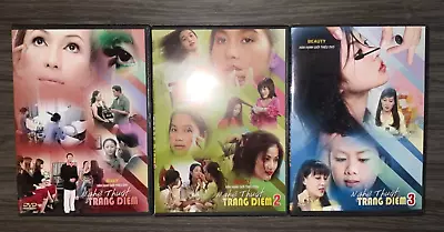 Beauty Han Hanh Gioi Thieu - Nghe Thuat - Trang Diem 1 2 & 3 - Vietnamese DVD • $49.99