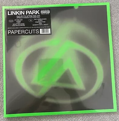Linkin Park Spotify Limited Exclusive Papercuts Yellow And Black Splatter Vinyl  • £95