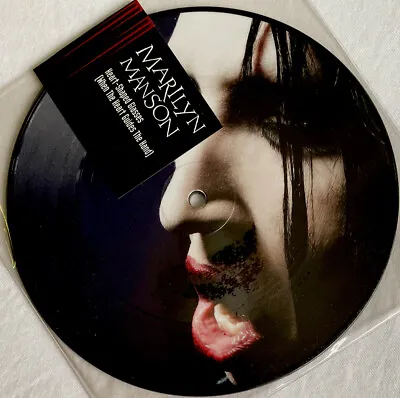 MARILYN MANSON -Heart Shaped Glasses- Rare UK 7” Picture Disc SEALED (Vinyl) • $18.66