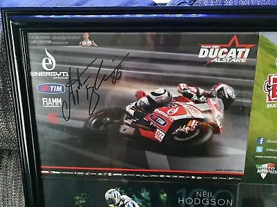 £40 • Buy Signed Motorcycle Pictures