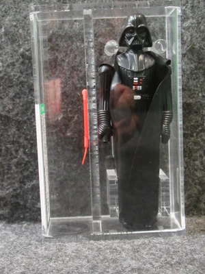 $524.99 • Buy Darth Vader Vintage Star Wars Loose AFA U85 Graded Figure 1977 Raised Bar C.O.O.
