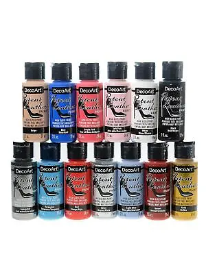 £6.99 • Buy DecoArt Patent Leather - High Gloss Paint 59ml - All Colours - BUY 5, GET 5 FREE