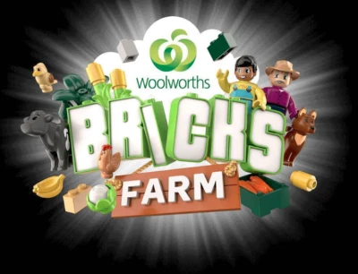 $34.99 • Buy Woolworths Bricks Farm   *** Look Look Sale ***   Finish Your Little Cuties Set