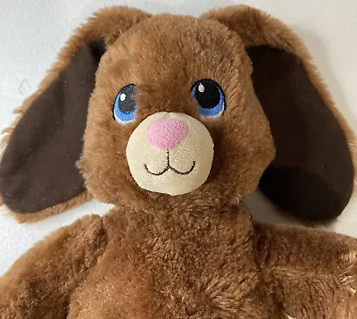 Build A Bear Dark Brown Bunny Rabbit BAB 16  Tall 43cm • £10.95