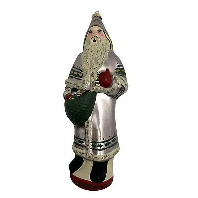 Vaillancourt Folk Art Ornament Gold Santa LE 9.75  MDOR9746 Hand Painted As • $68.60