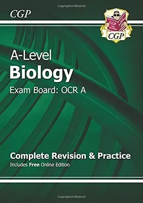 New A-Level Biology: OCR A Year 1 & 2 Complete Revision & Practice With Onlin. • £3.43