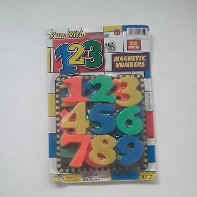 $9.99 • Buy Fun With ABC's Numbers - 26 Piece Set New Sealed JA-RU 2009