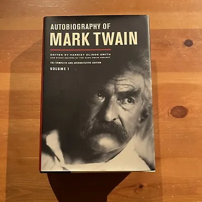 Mark Twain Papers: Autobiography Of Mark Twain Volume 1 Hardcover • $11.90