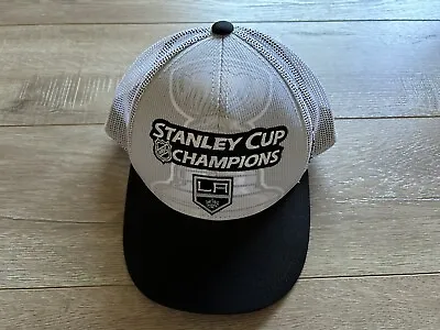 Los Angeles Kings Reebok NHL Stanley Cup Champions Meshback Hockey Cap Hat • $14.95