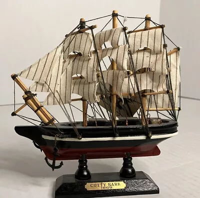 Cutty Sark 1869 Wooden  Clipper Ship Vintage With Original Tag • $14