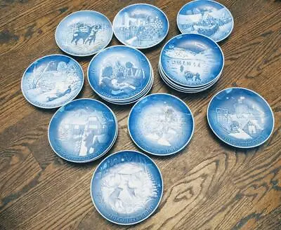 B&G Copenhagen Collectible Christmas Plates 1965-1980 - Choose Year Vintage • $9