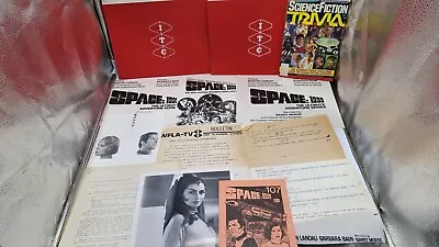 Space: 1999 Alpha Command Club Lot Of Files Press Photos Flyers & More #rr1 • $21.25