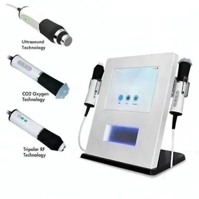 3 In 1 Beauty Machine Rejuvenation Whitening Tightening CO2 Oxygen+Ultrasound+RF • £306.99