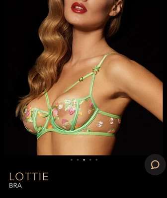 $150 • Buy 💚Honey Birdette Lottie Bra Size 12B /34B - New💚