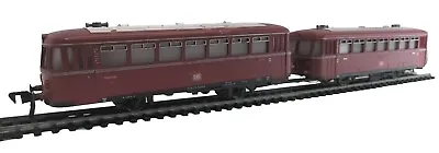 Fleischmann 1372/2 4400 2 Car Dmu Railbus Db Maroon Ho Gauge Locomotive • £75
