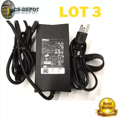 LOT 3  Dell 130W 0VJCH5 PA-4E 19.5V 6.7A AC Adapter Laptop Charger LA130PM121 • $25.99