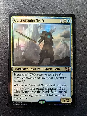 GEIST OF SAINT TRAFT FOIL #1 MTG Duel Decks: Blessed Vs. Cursed • $0.99