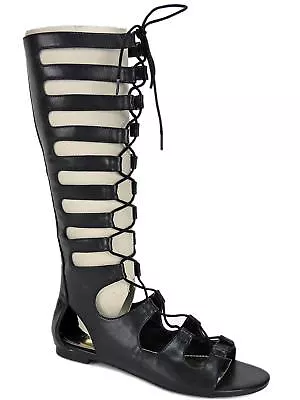 Bar III Women's Violet Gladiator Sandals Black Size 6 M • $49.75