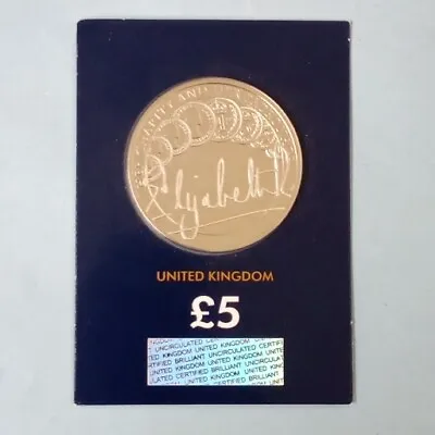 Queen Elizabeth Ii  Signed  Her Charity And Her Patronage 2022 £5 Commemorative  • £18.99