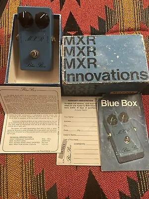 MXR Blue Box Vintage Octave Fuzz • $500