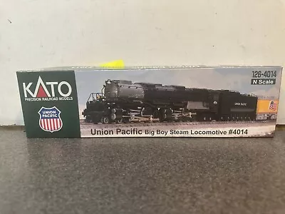 KATO UP Union Pacific Big Boy N Scale Steam Locomotive - Black (126-4014) • $27