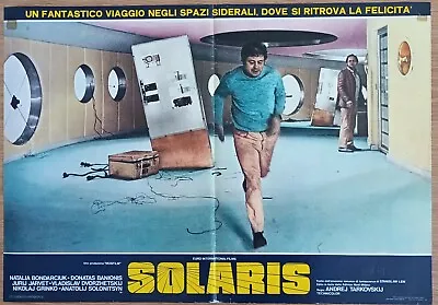 $47.59 • Buy Solaris ORIGINAL Italian Photobusta '74 POSTER Andrei Tarkovsky Russian Sci-Fi C