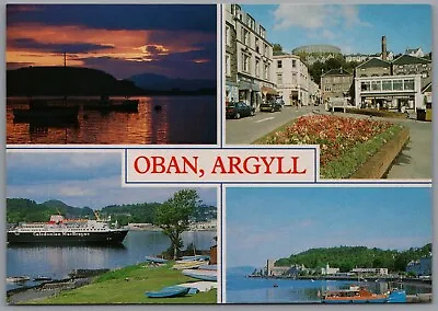 Oban Argyll Scotland Multiview Postcard • £5