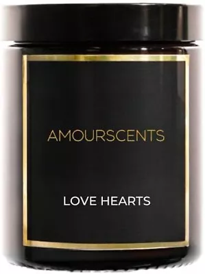 Love Hearts Scented Candle Aromatherapy Home Fragrance Relaxation 180ml • £14.99