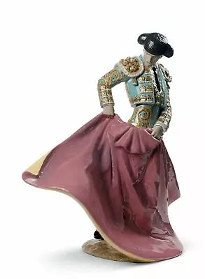 Lladro Matador Man Sculpture. Green Outfit. Limited Edition 01008730 • $4990