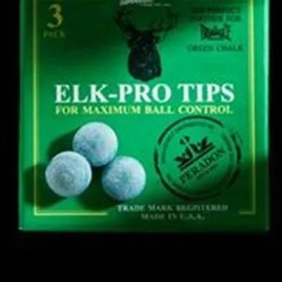 NEW Elkmaster ELK-PRO TIPS Snooker Pool Billiard Cue Tip 9-9.5-10-10.5-11-13-14m • $53.29